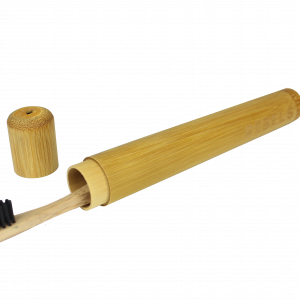 Bamboo Toothbrush Travel Case