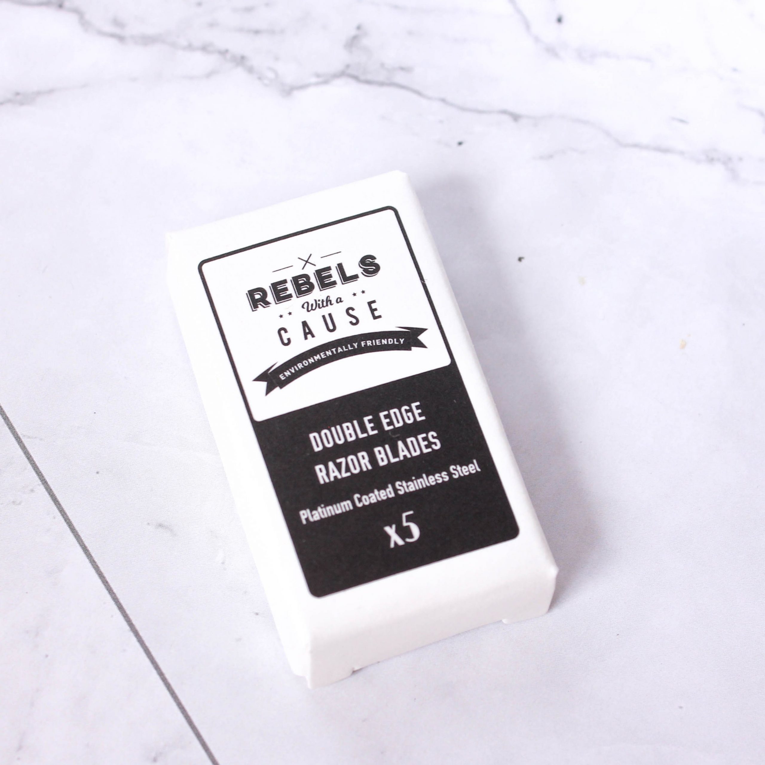 Double Edge Platinum Coated Blades X5