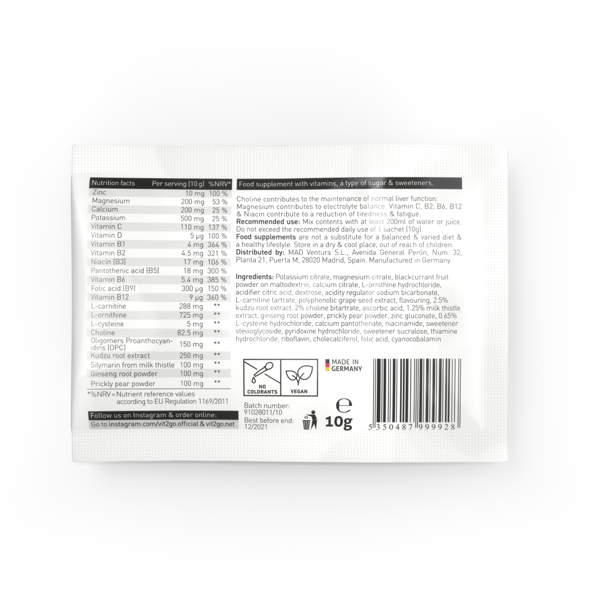 Hangover Aid 30-Pack