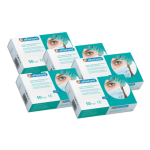 Surgical Face Masks Pack of 5