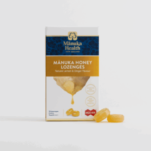 Manuka Honey with Ginger and Lemon Lozenges
