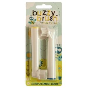 Jack N' Jill Replacement 2 Pack Brushes Buzzy Brush