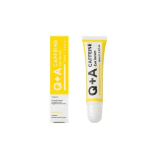 Q+A Caffeine Eye Serum 15ml Packshot - Front