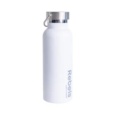 Rebels Ins S/S 500ml Bottle White
