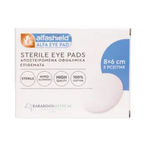 Alfa Sterile Eye Pads 8CM X 6CM 5 Pcs