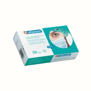 Alfashield Face Mask X50 Masks Packshot - Front